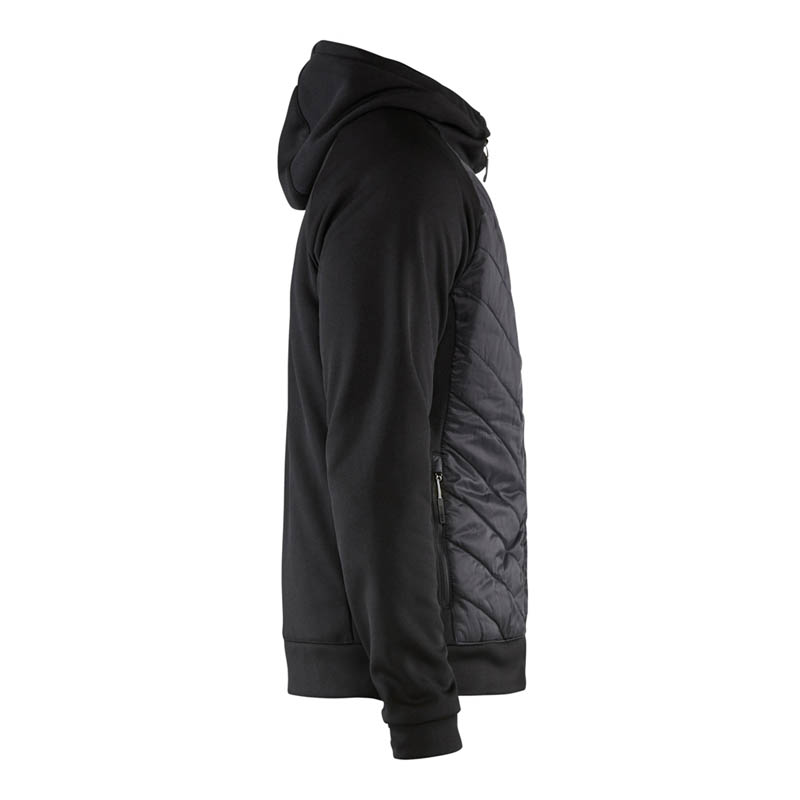 Blaklader Hybrid sweater Schwarz/Dunkelgrau 4XL