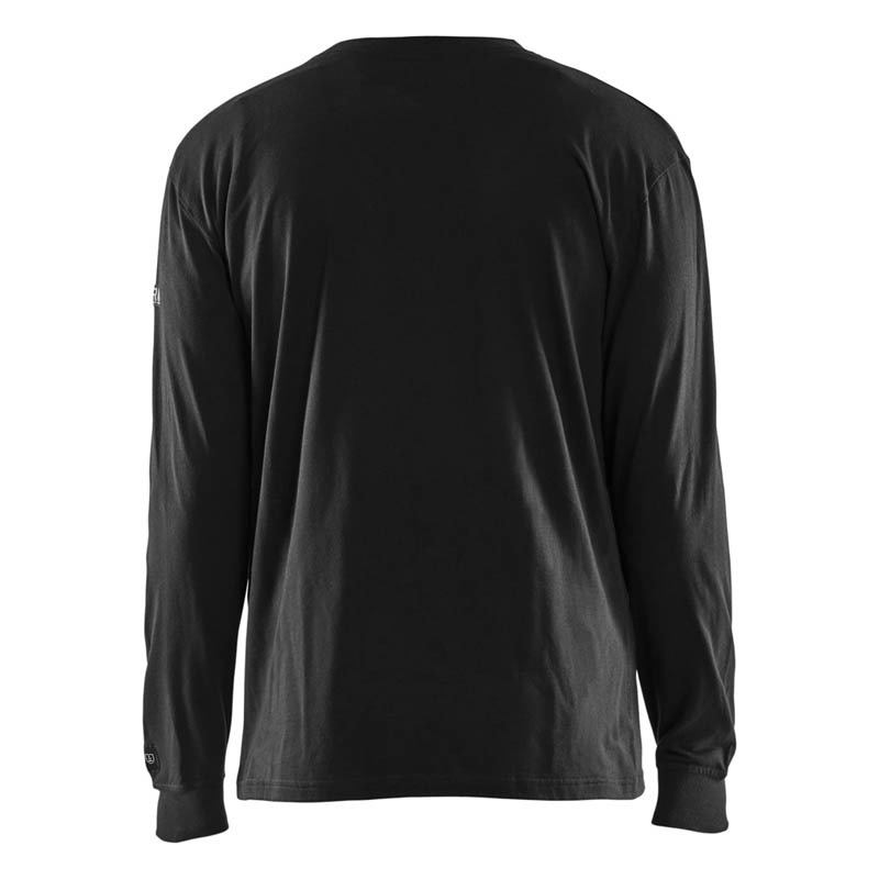 Blaklader Flammschutz Langarm Shirt Schwarz 4XL