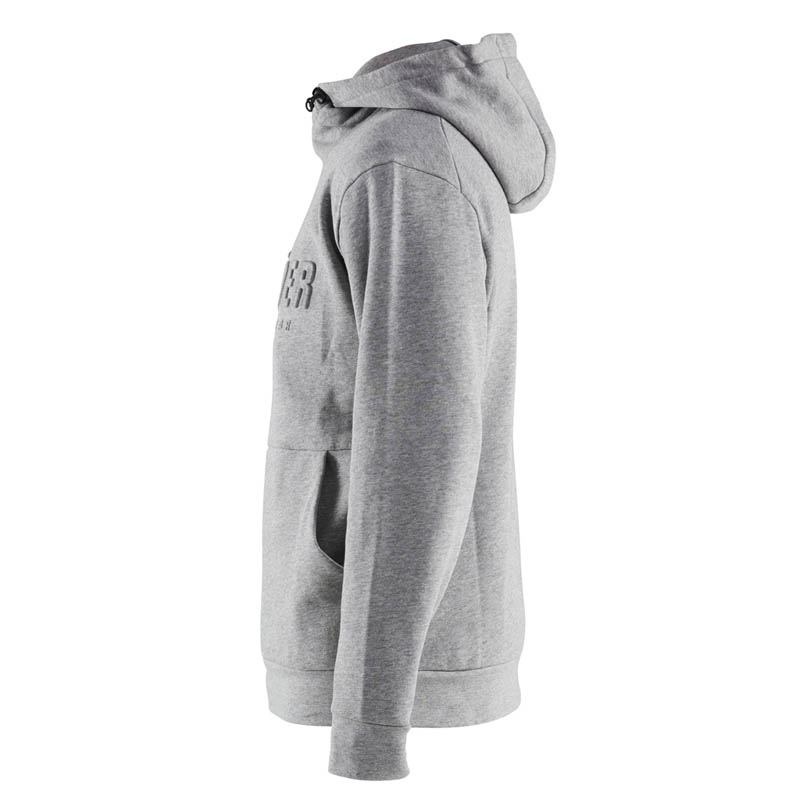 Blaklader Kapuzensweater 3D Grau Melange 4XL