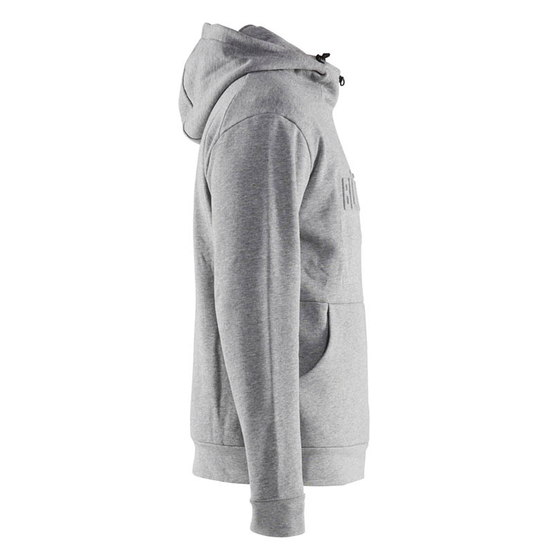Blaklader Kapuzensweater 3D Grau Melange 4XL