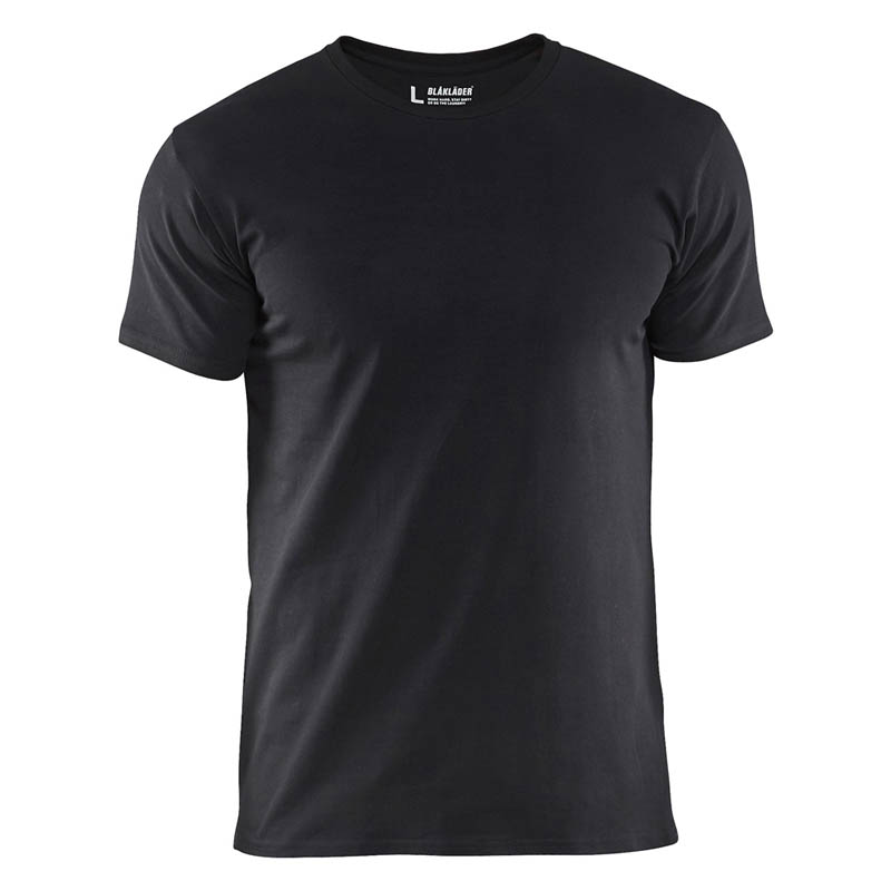 Blaklader T-shirt slim fit Schwarz 4XL