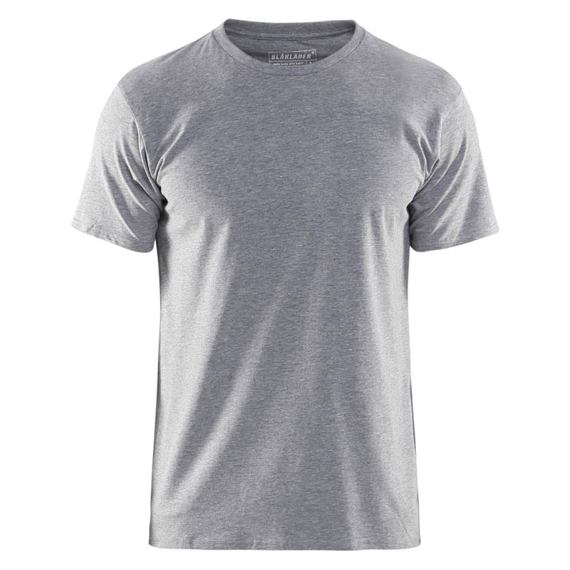 Blaklader T-Shirt Slim fit Grau Melange 4XL