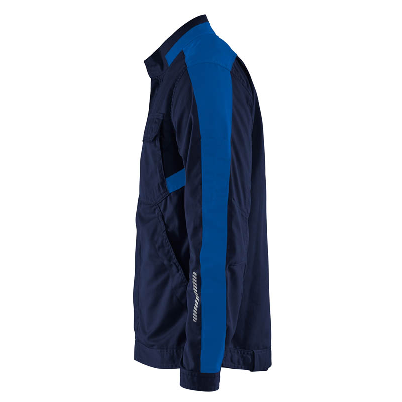 Blaklader Industrie Jacke Stretch Marineblau/Kornblau 4XL