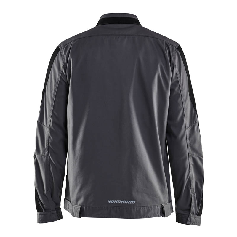 Blaklader Industrie Jacke Stretch Mittelgrau/Schwarz 4XL