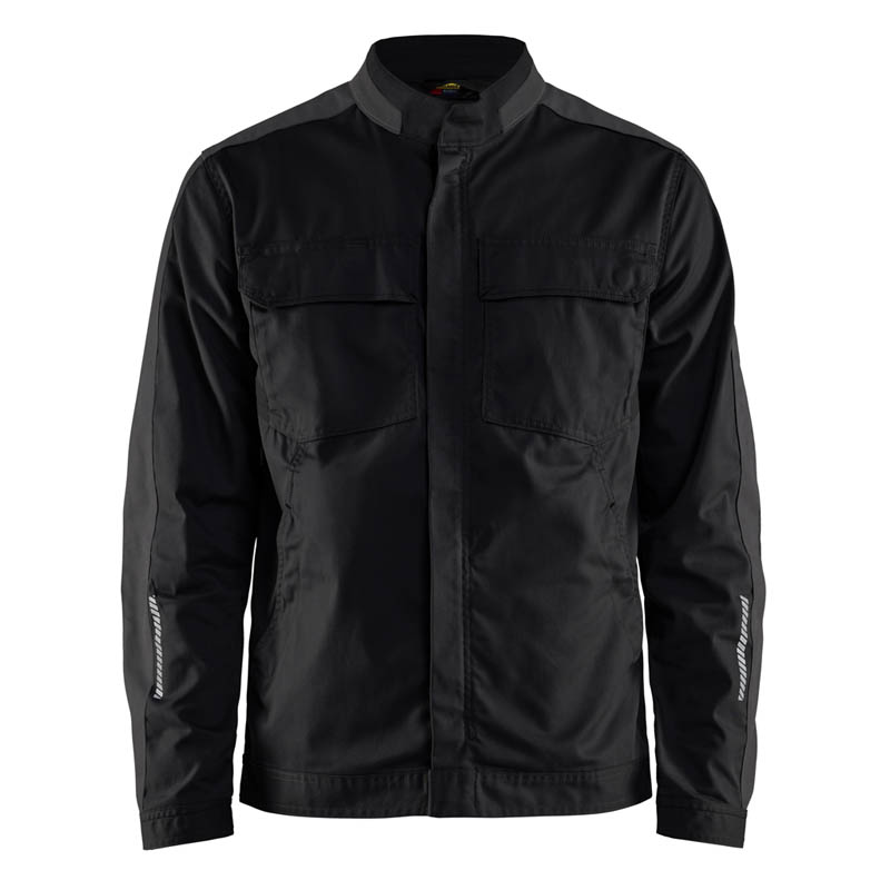Blaklader Industrie Jacke Stretch Schwarz/Dunkelgrau 4XL