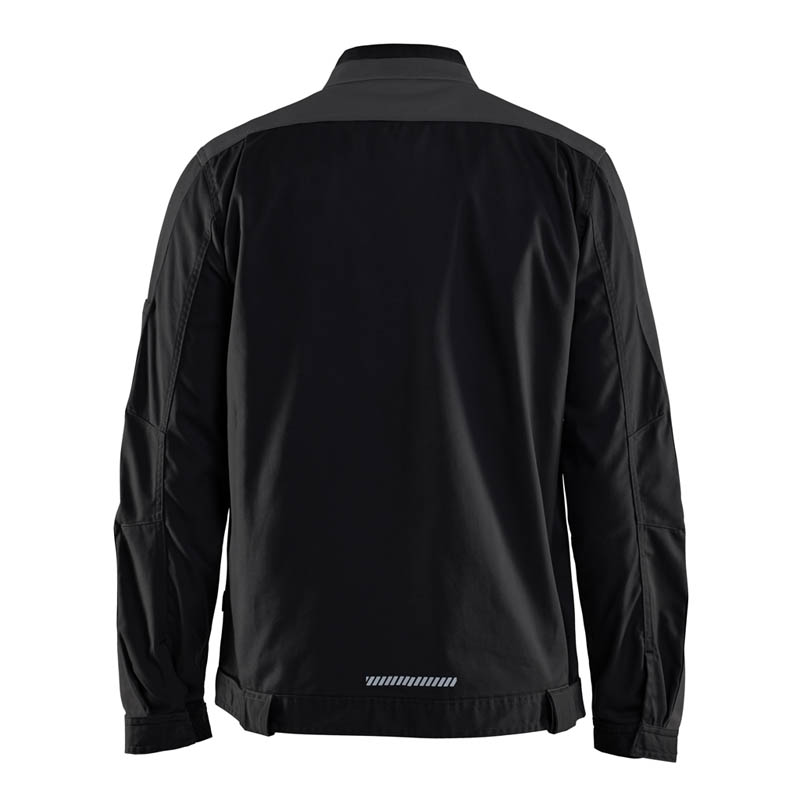 Blaklader Industrie Jacke Stretch Schwarz/Dunkelgrau 4XL