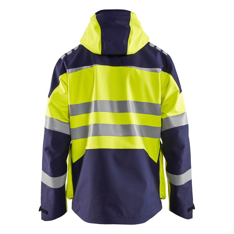 Blaklader Shell Jacke High Vis Evolution High Vis Gelb/Marin