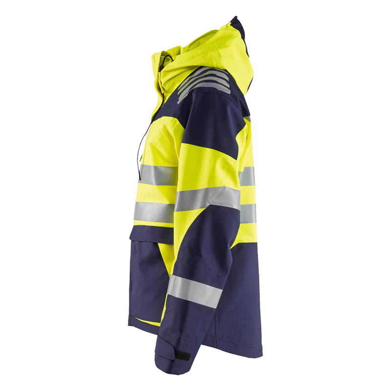 Blaklader Shell Jacke High Vis Evolution High Vis Gelb/Marin