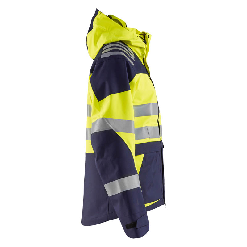 Blaklader Shell Jacke High Vis Evolution High Vis Gelb/Marin