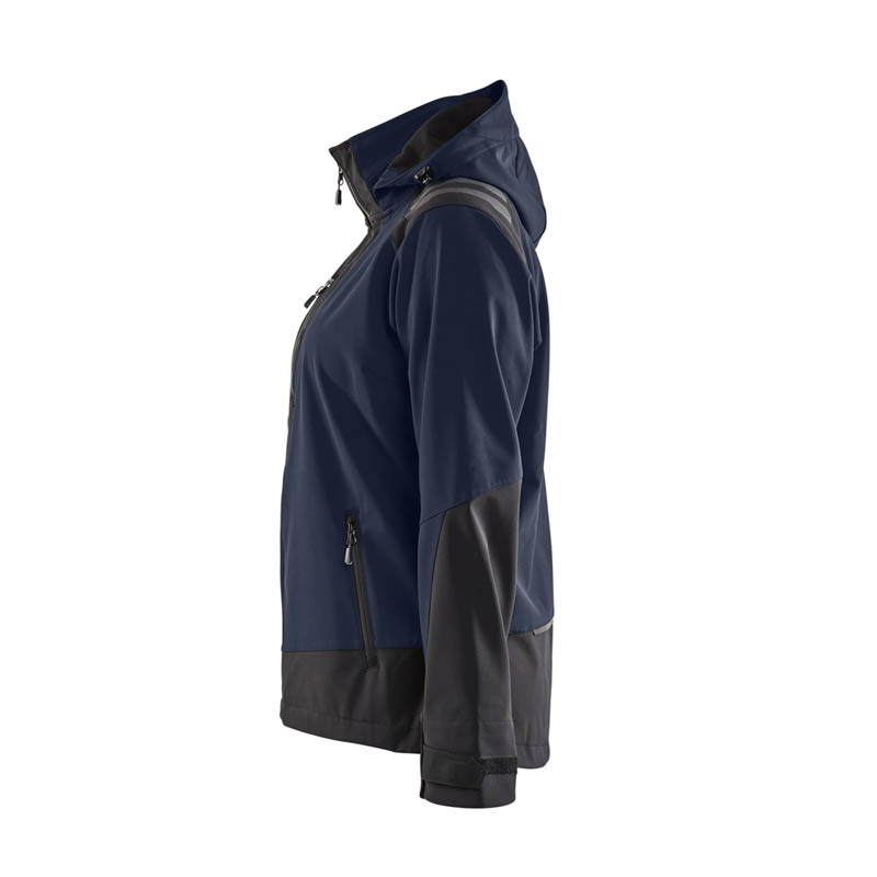 Blaklader Damen Softshell Jacke Dunkel Marineblau/Schwarz L