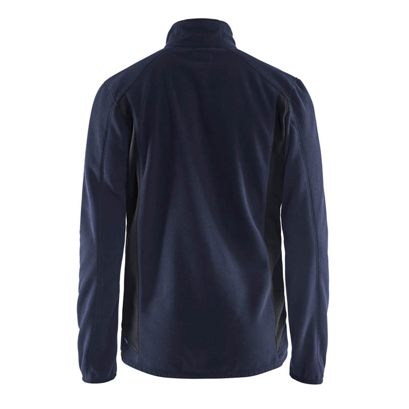 Blaklader Fleecejacke Dunkel Marineblau/Schwarz 4XL
