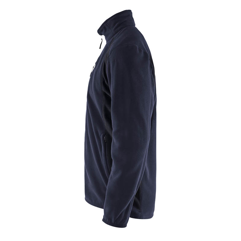 Blaklader Fleecejacke Dunkel Marineblau/Schwarz 4XL