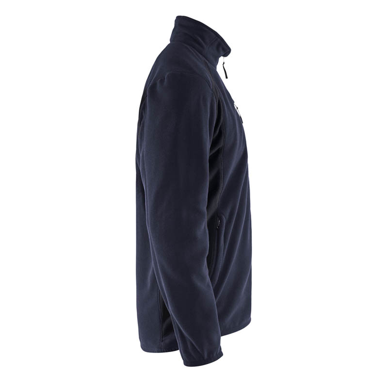 Blaklader Fleecejacke Dunkel Marineblau/Schwarz 4XL