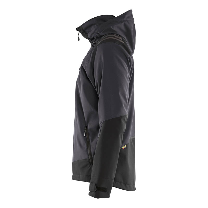 Blaklader Softshell Jacke Dunkelgrau/Schwarz 4XL