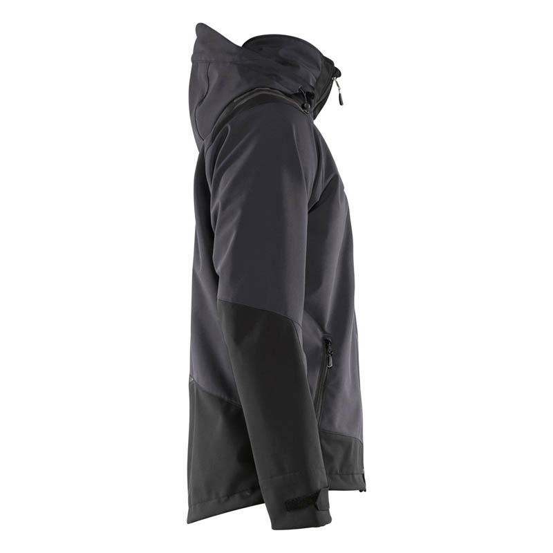 Blaklader Softshell Jacke Dunkelgrau/Schwarz 4XL