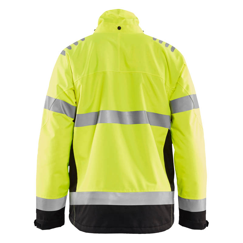 Blaklader High Vis Winterjacke High Vis Gelb/Schwarz 4XL