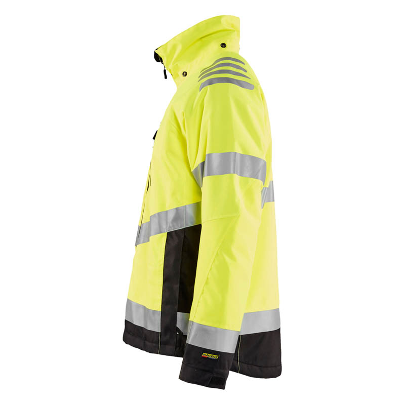 Blaklader High Vis Winterjacke High Vis Gelb/Schwarz 4XL