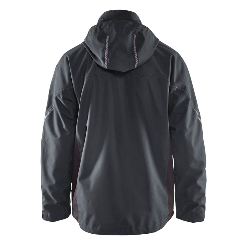 Blaklader Shell Jacke Dunkelgrau/Schwarz 4XL