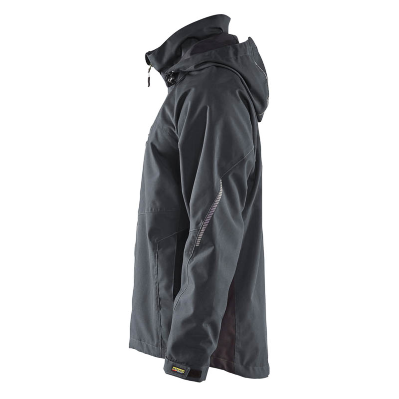 Blaklader Shell Jacke Dunkelgrau/Schwarz 4XL