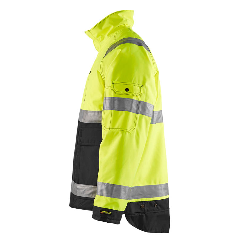 Blaklader High Vis Winterjacke High Vis Gelb/Schwarz 4XL