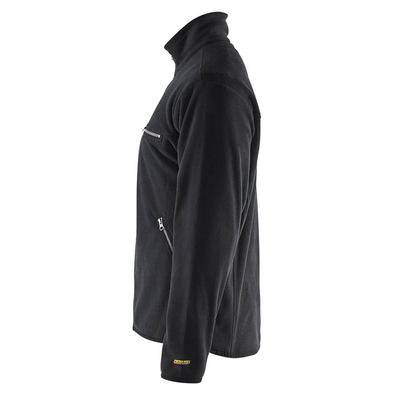 Blaklader Fleecejacke Schwarz L