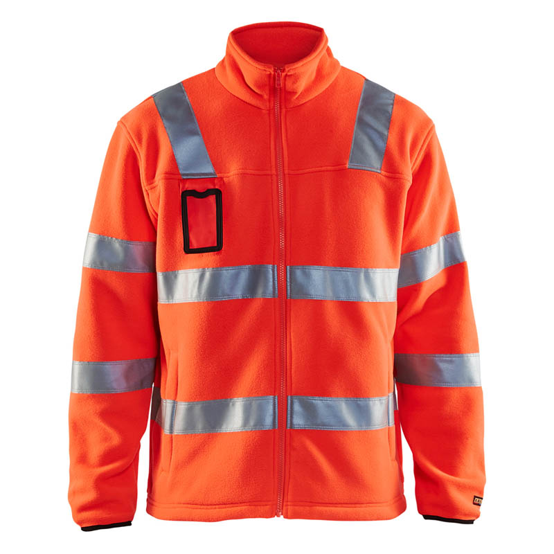 Blaklader High Vis Fleecejacke High Vis Rot 4XL