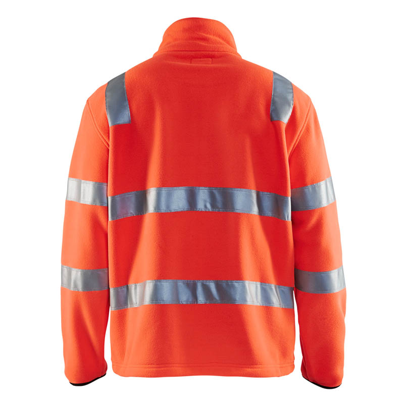 Blaklader High Vis Fleecejacke High Vis Rot 4XL
