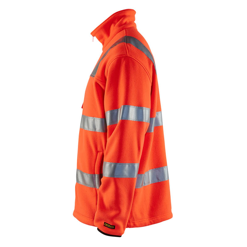 Blaklader High Vis Fleecejacke High Vis Rot 4XL
