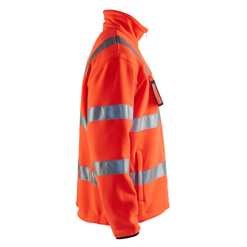 Blaklader High Vis Fleecejacke High Vis Rot 4XL