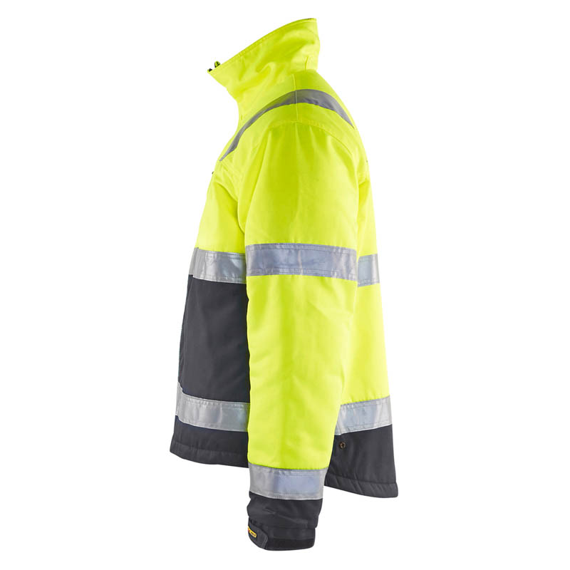 Blaklader High Vis Winterjacke High Vis Gelb/Schwarz 4XL