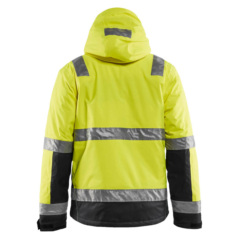 Blaklader High Vis Winter Bundjacke High Vis Gelb/Schwarz 4X