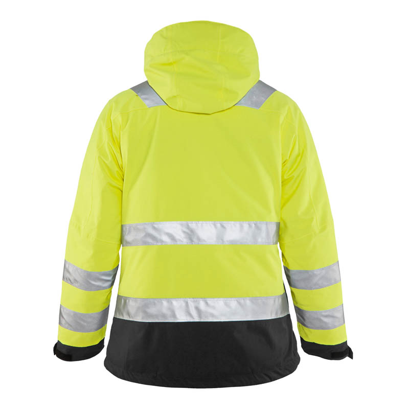 Blaklader Damen High Vis Winterjacke High Vis Gelb/Schwarz L