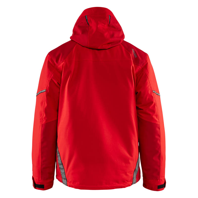 Blaklader Winterjacke Rot/Dunkel Rot 4XL