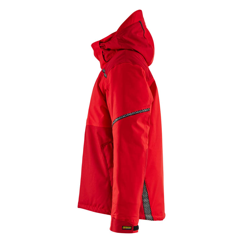 Blaklader Winterjacke Rot/Dunkel Rot 4XL