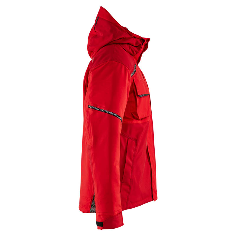 Blaklader Winterjacke Rot/Dunkel Rot 4XL