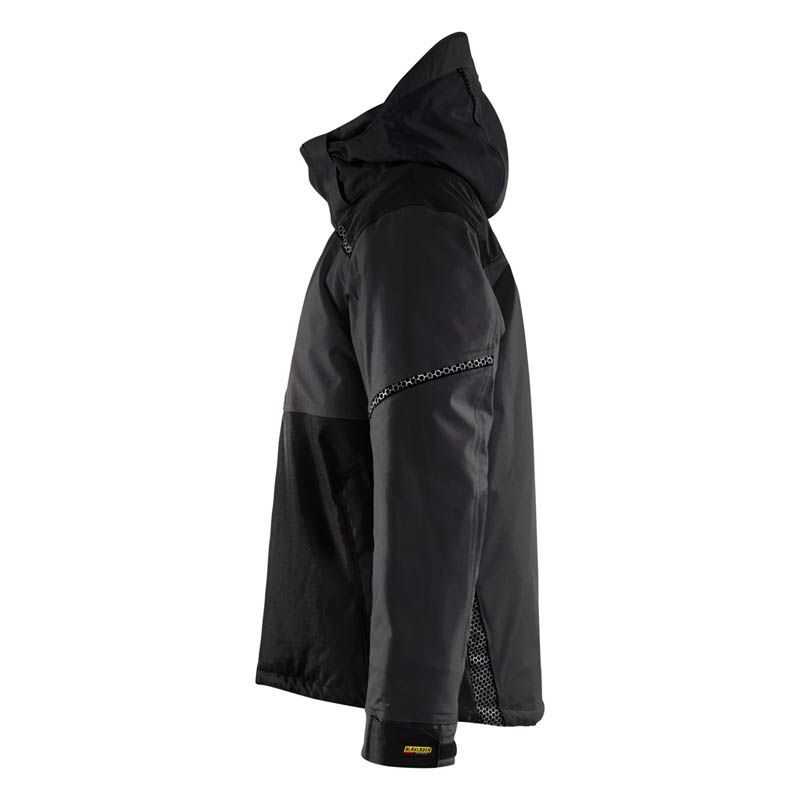 Blaklader Winterjacke Dunkelgrau/Schwarz 4XL