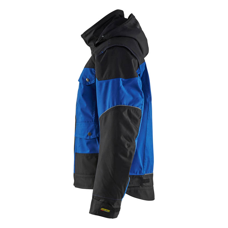 Blaklader Winterjacke Kornblau/Schwarz L