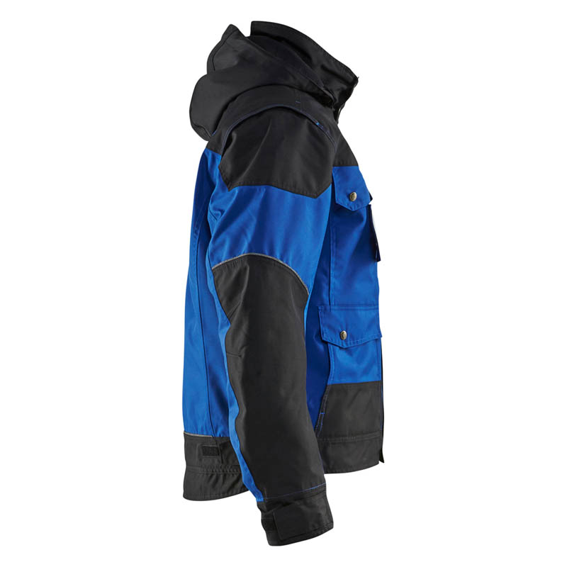 Blaklader Winterjacke Kornblau/Schwarz L