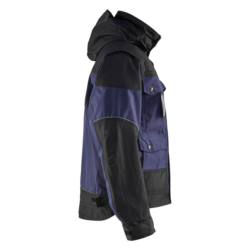 Blaklader Winterjacke Marineblau/Schwarz L