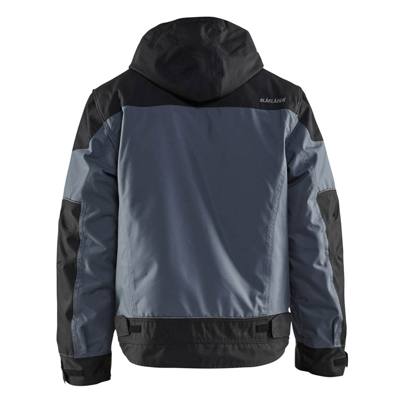 Blaklader Winterjacke Grau/Schwarz L