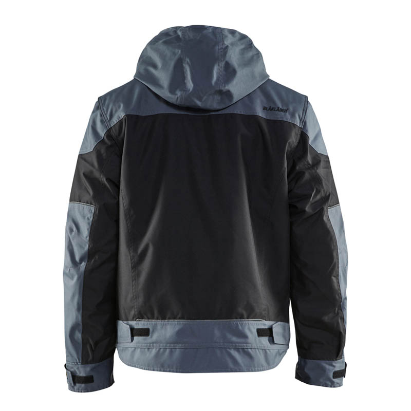Blaklader Winterjacke Schwarz/Grau L