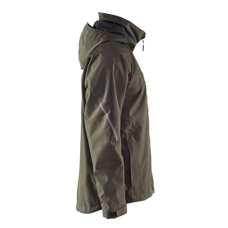 Blaklader Leichte gefütterte Funktionsjacke Dunkel Olivegrün