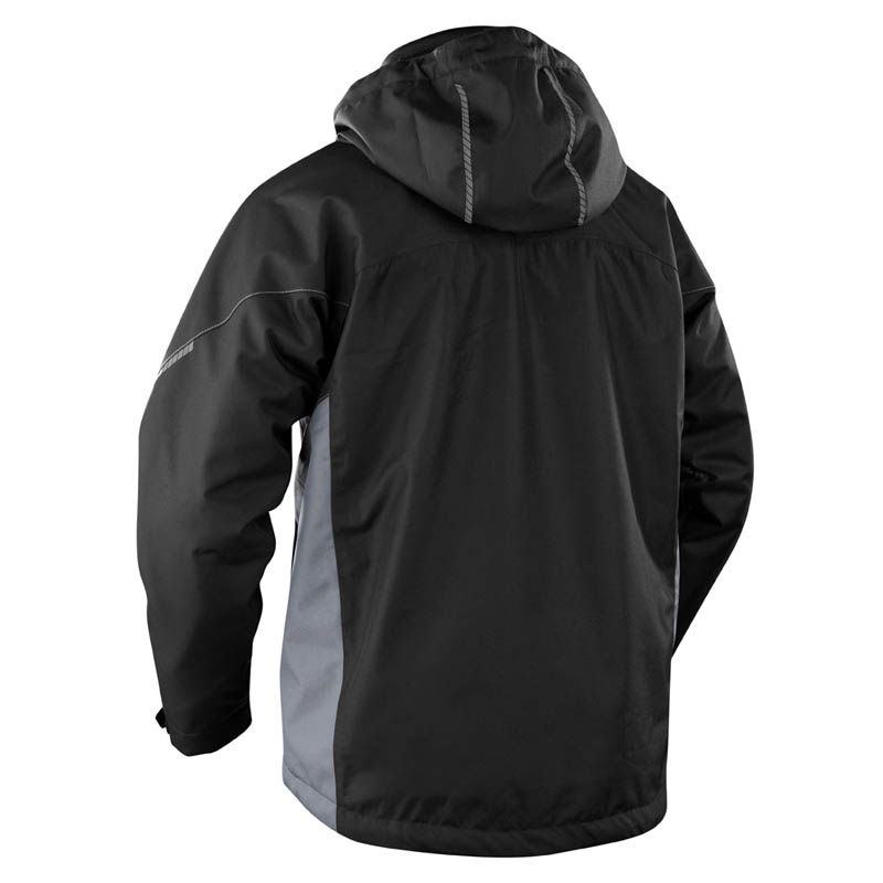 Blaklader Leichte gefütterte Funktionsjacke Schwarz/Grau 4XL