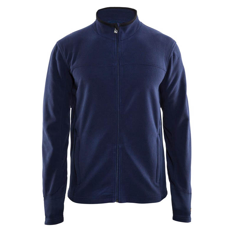 Blaklader Microfleece Jacke Marineblau L