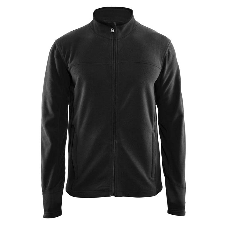 Blaklader Microfleece Jacke Schwarz L