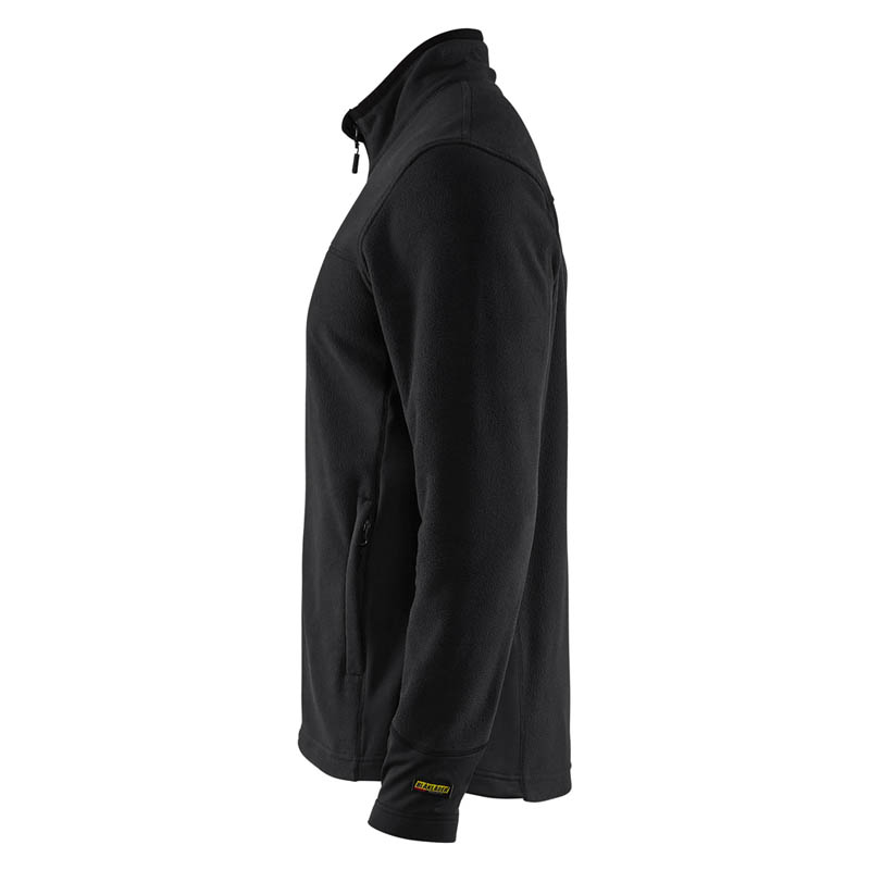 Blaklader Microfleece Jacke Schwarz L