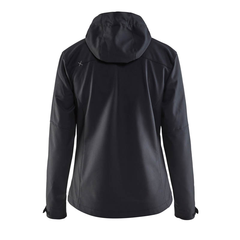 Blaklader Damen Softshell Jacke Schwarz/Silber L