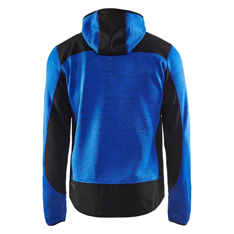 Blaklader Strickjacke Kornblau/Schwarz 4XL