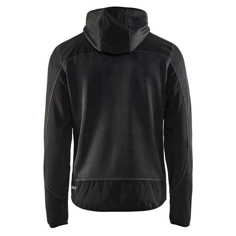 Blaklader Strickjacke Dunkelgrau/Schwarz 4XL
