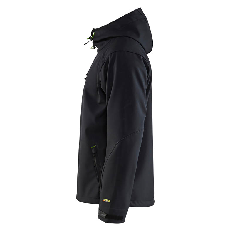 Blaklader Softshell Jacke Schwarz/Grün 4XL